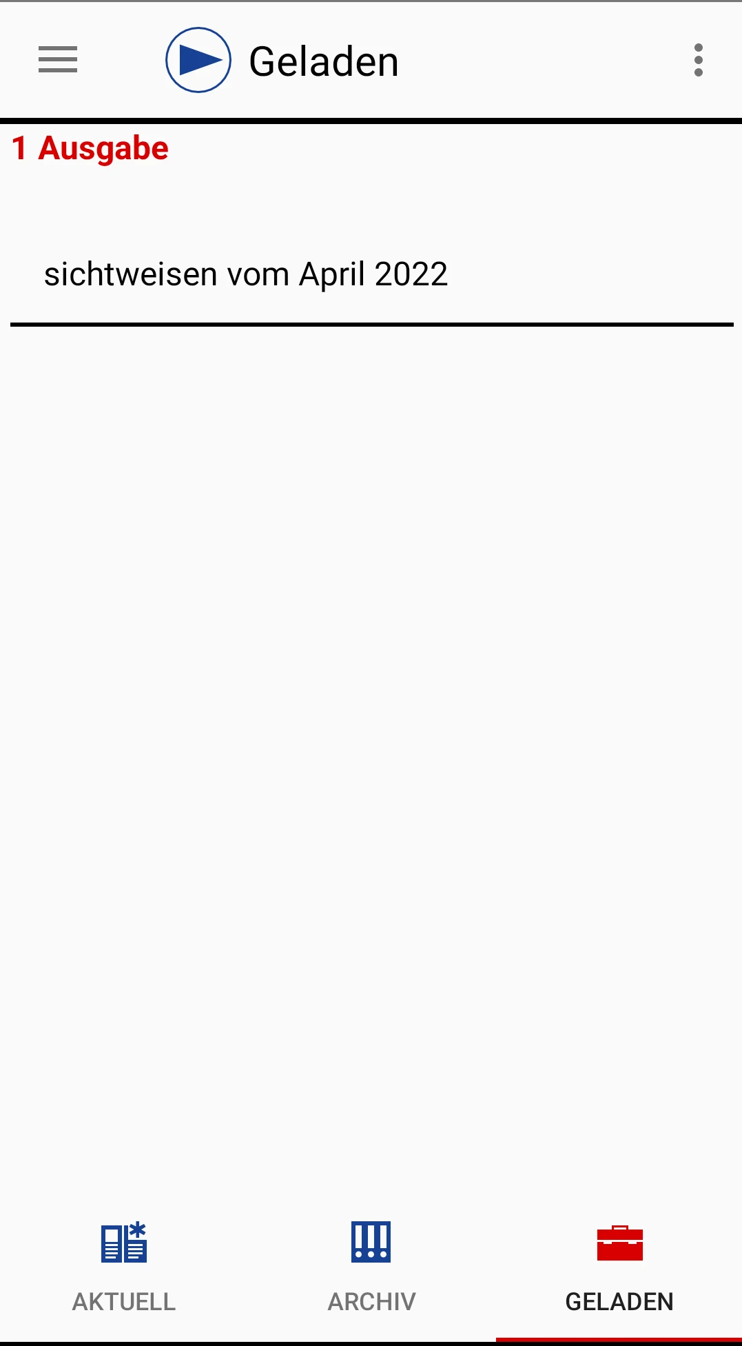 DBSV-Inform screenshot